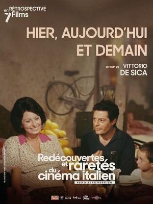 Ieri, oggi, domani movie posters (1963) canvas poster
