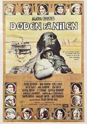 Death on the Nile movie posters (1978) wooden framed poster