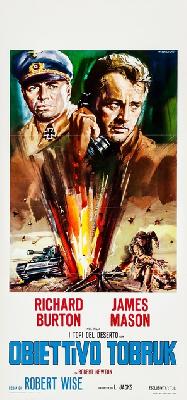 Tobruk movie posters (1967) canvas poster