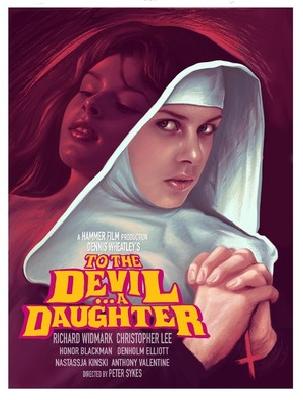 To the Devil a Daughter movie posters (1976) canvas poster