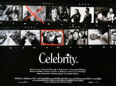 Celebrity movie posters (1998) metal framed poster