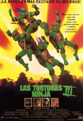 Teenage Mutant Ninja Turtles III movie posters (1993) puzzle MOV_2246311