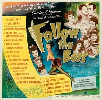 Follow the Boys movie posters (1944) canvas poster