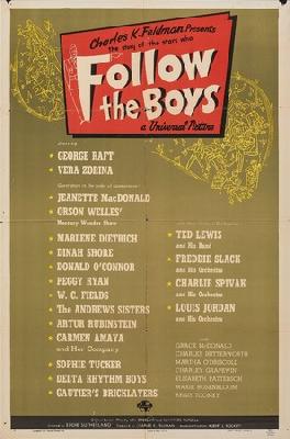 Follow the Boys movie posters (1944) pillow