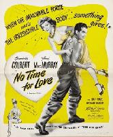 No Time for Love movie posters (1943) hoodie #3686273