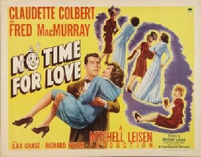 No Time for Love movie posters (1943) mug