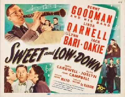 Sweet and Low-Down movie posters (1944) sweatshirt