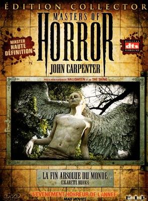 Masters of Horror John Carpenter's Cigarette Burns movie posters (2005) wooden framed poster