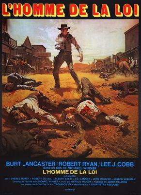 Lawman movie posters (1971) pillow