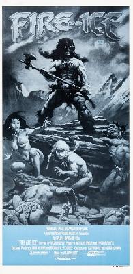 Fire and Ice movie posters (1983) canvas poster