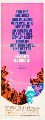 Finian's Rainbow movie posters (1968) wood print