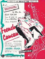French Cancan movie posters (1955) sweatshirt #3687870