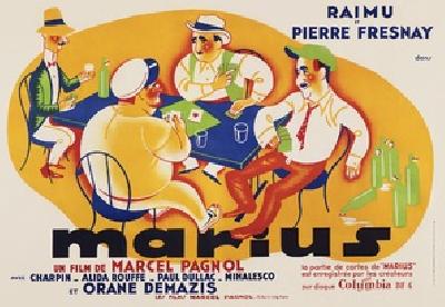 Marius movie posters (1931) pillow