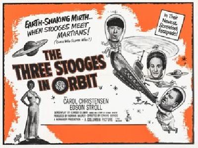 The Three Stooges in Orbit movie posters (1962) metal framed poster