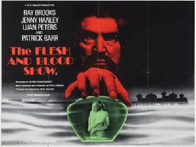 The Flesh and Blood Show movie posters (1972) pillow