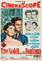 Three Coins in the Fountain movie posters (1954) Longsleeve T-shirt #3688343