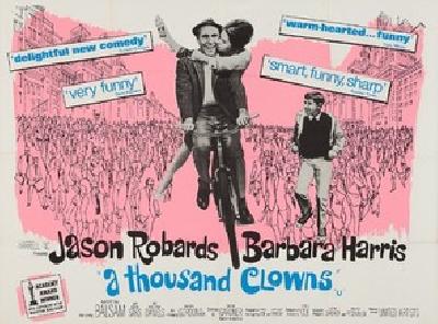 A Thousand Clowns movie posters (1965) poster with hanger