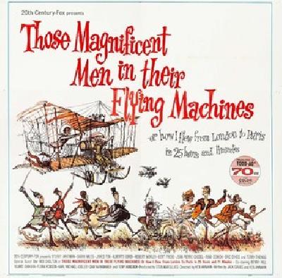 Those Magnificent Men In Their Flying Machines movie posters (1965) tote bag