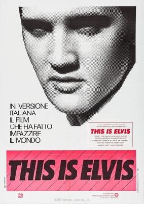 This Is Elvis movie posters (1981) wood print