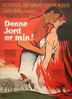 This Earth Is Mine movie posters (1959) wood print
