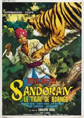 Sandokan, la tigre di Mompracem movie posters (1963) poster with hanger