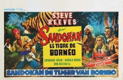 Sandokan, la tigre di Mompracem movie posters (1963) canvas poster