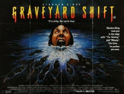 Graveyard Shift movie posters (1990) wooden framed poster