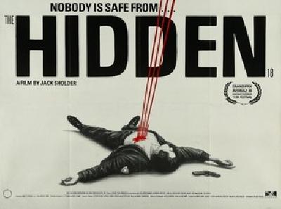 The Hidden movie posters (1987) metal framed poster
