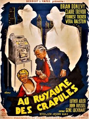 Hoodlum Empire movie posters (1952) wood print