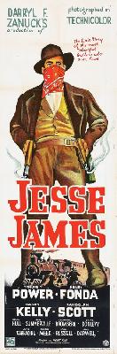 Jesse James movie posters (1939) puzzle MOV_2249682