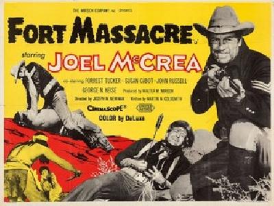 Fort Massacre movie posters (1958) Poster MOV_2249715