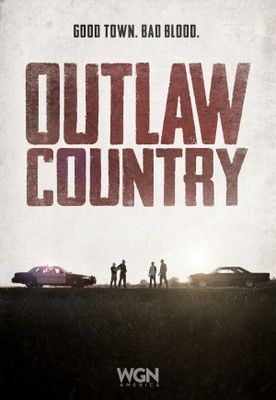 Outlaw Country movie poster (2015) poster with hanger