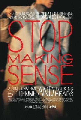 Stop Making Sense movie posters (1984) metal framed poster