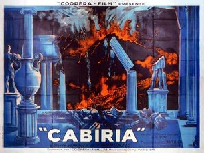 Cabiria movie posters (1914) wood print