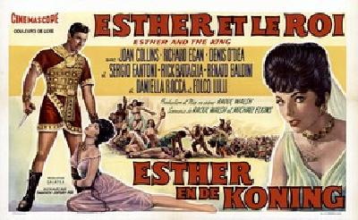 Esther and the King movie posters (1960) mug