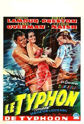 Typhoon movie posters (1940) hoodie