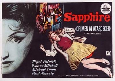 Sapphire movie posters (1959) mouse pad