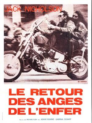 Hells Angels on Wheels movie posters (1967) tote bag