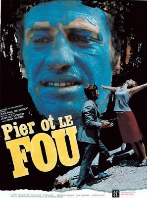 Pierrot le fou movie posters (1965) pillow
