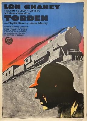 Thunder movie posters (1929) wood print