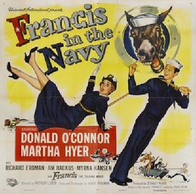 Francis in the Navy movie posters (1955) t-shirt
