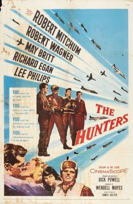 The Hunters movie poster (1958) Poster MOV_22513a29