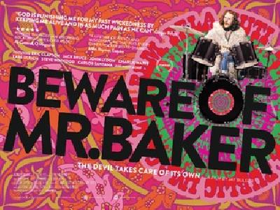Beware of Mr. Baker movie posters (2012) wood print