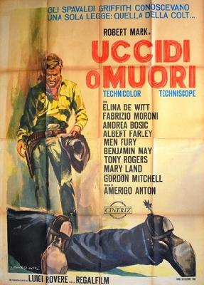 Uccidi o muori movie posters (1966) metal framed poster