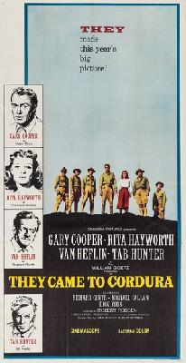 They Came to Cordura movie posters (1959) poster