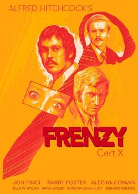 Frenzy movie posters (1972) canvas poster