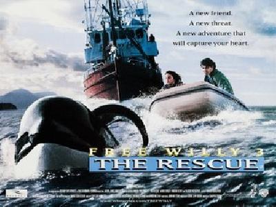 Free Willy 3: The Rescue movie posters (1997) wooden framed poster