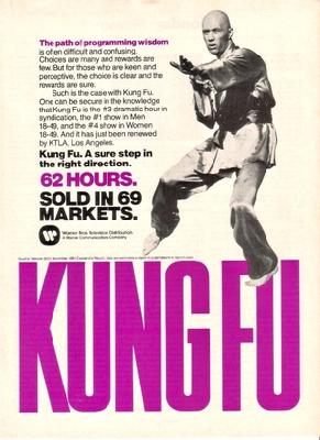 Kung Fu movie posters (1972) wood print
