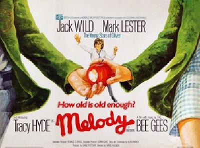 Melody movie posters (1971) wood print