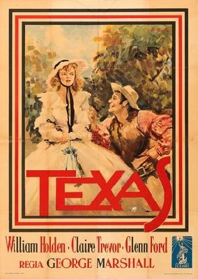 Texas movie posters (1941) metal framed poster